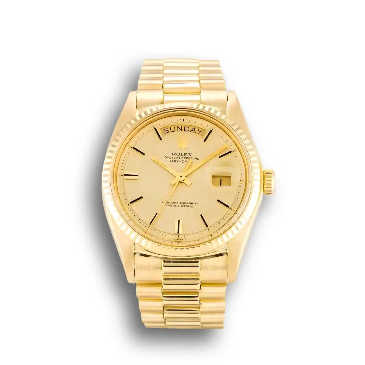 Rolex Day-Date 1803 36mm Champagner Zifferblatt Uhr