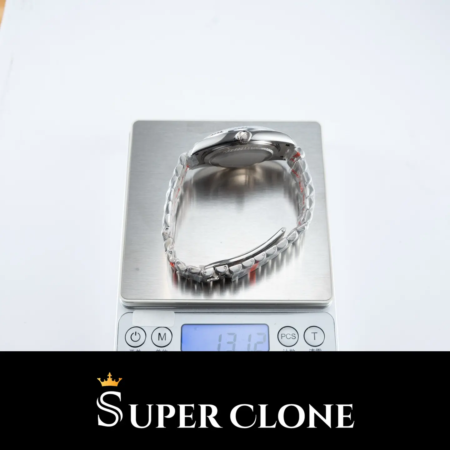 Versteckter Crownclasp-Verschluss am President-Armband der Day-Date 228206
