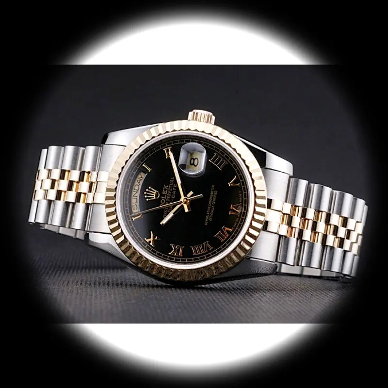 Rolex Day-Date SRL78 Superclone 36mm — Handgelenksaufnahme