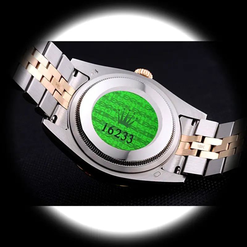 Day-Date SRL78 Schweizer Replica 36mm — Krone und Gehäuse Detail