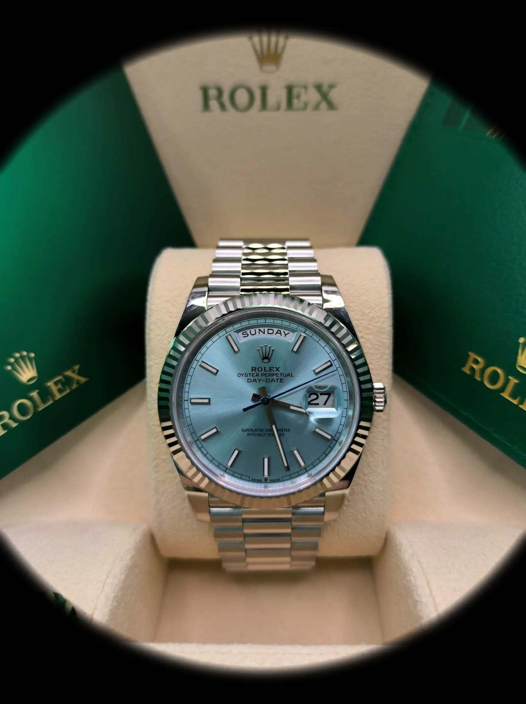 Day-Date 228236 1:1 Super Clone — Seitenprofil