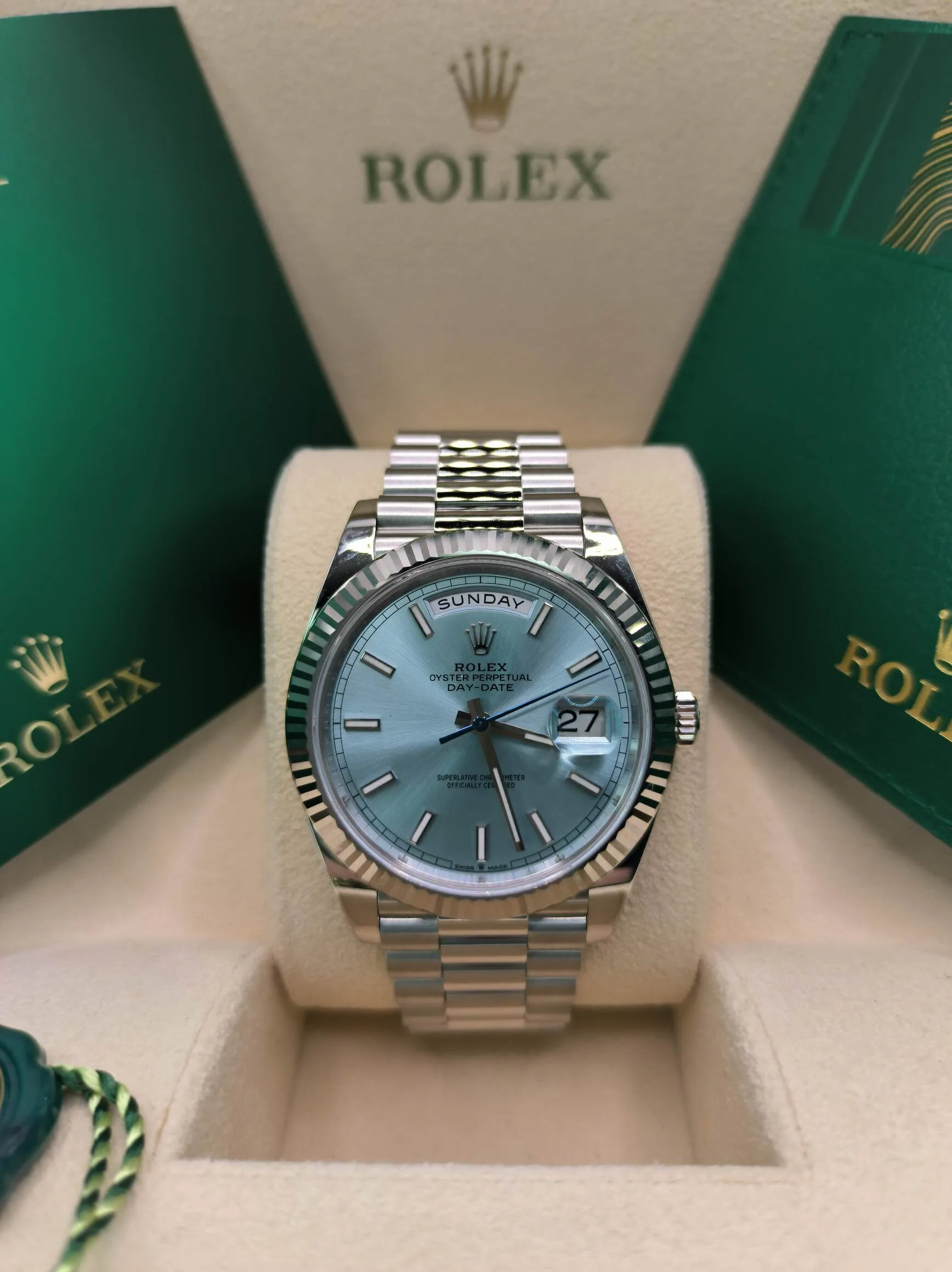 day-date 228236 Super Clone - Gehäusebodenansicht