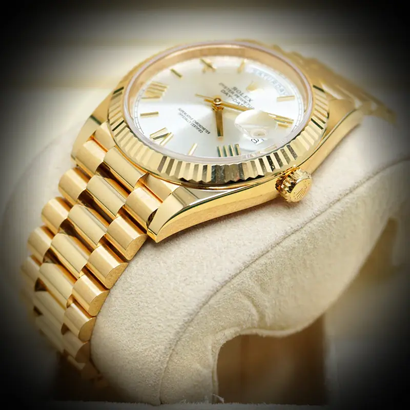 Day-Date 228238 Schweizer Klon — Seitenprofil