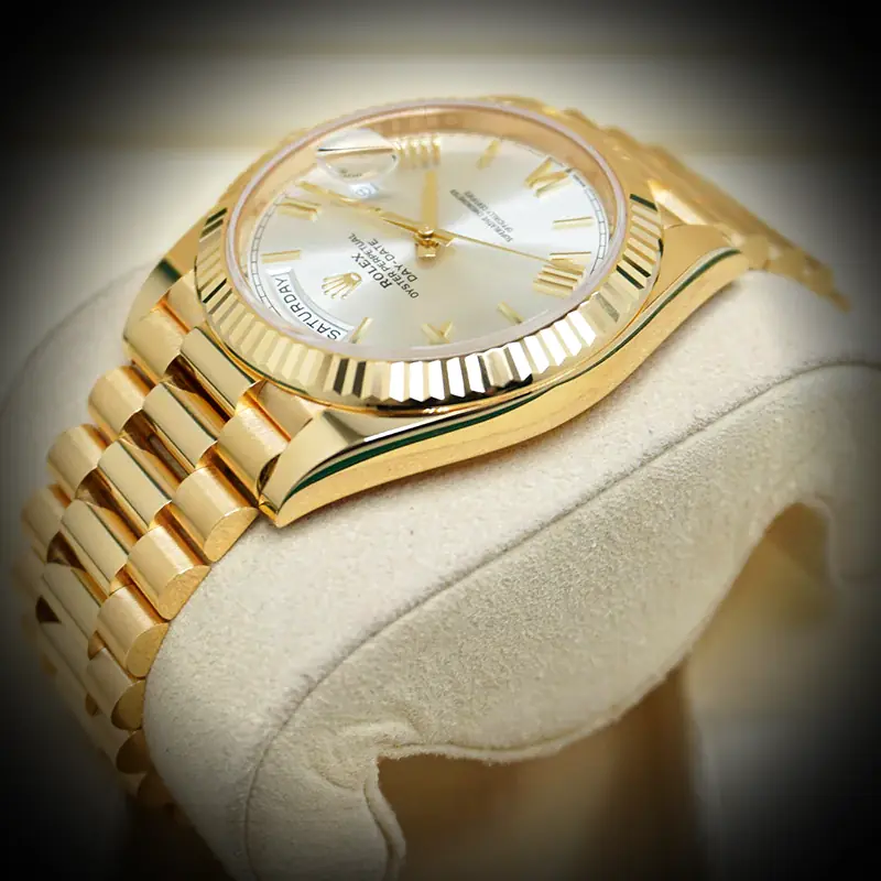 Day-Date 228238 Schweizer Replica 40mm — Handgelenksaufnahme