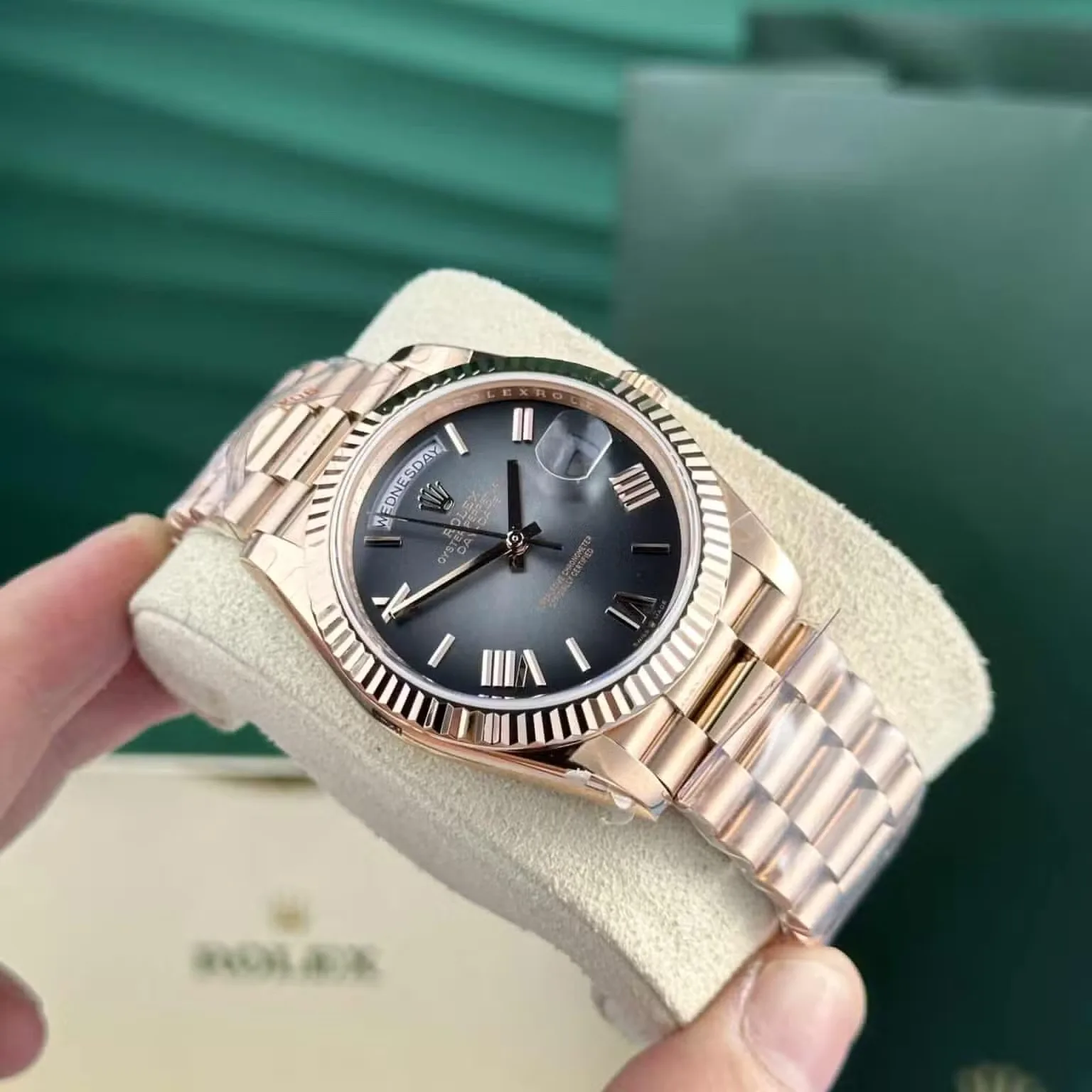 day-date 228235 Super Clone - Handgelenksaufnahme
