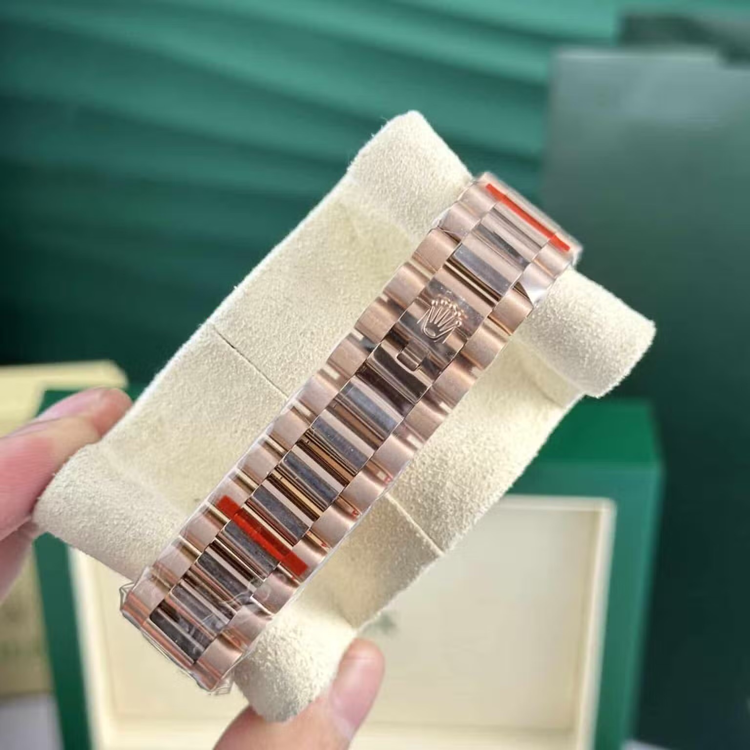 Day-Date 228235 Replica — Armband-Detail