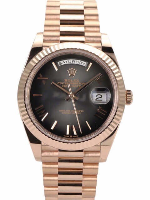 Rolex Day-Date 40mm Schiefer Ombre Zifferblatt 228235