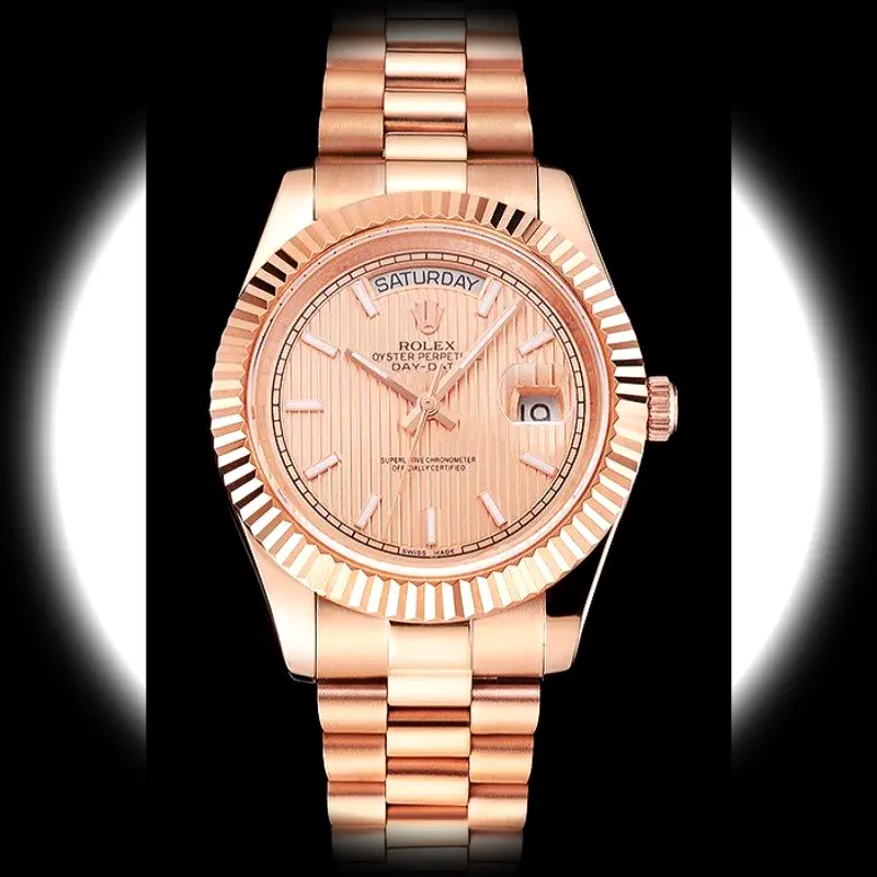 Rolex Day-Date REP016823 1:1 Super Clone 40mm — Zifferblatt-Nahaufnahme