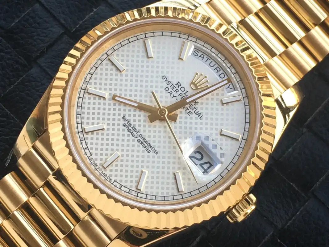 Rolex Day-Date 41985 1:1 Replica — Armband-Detail