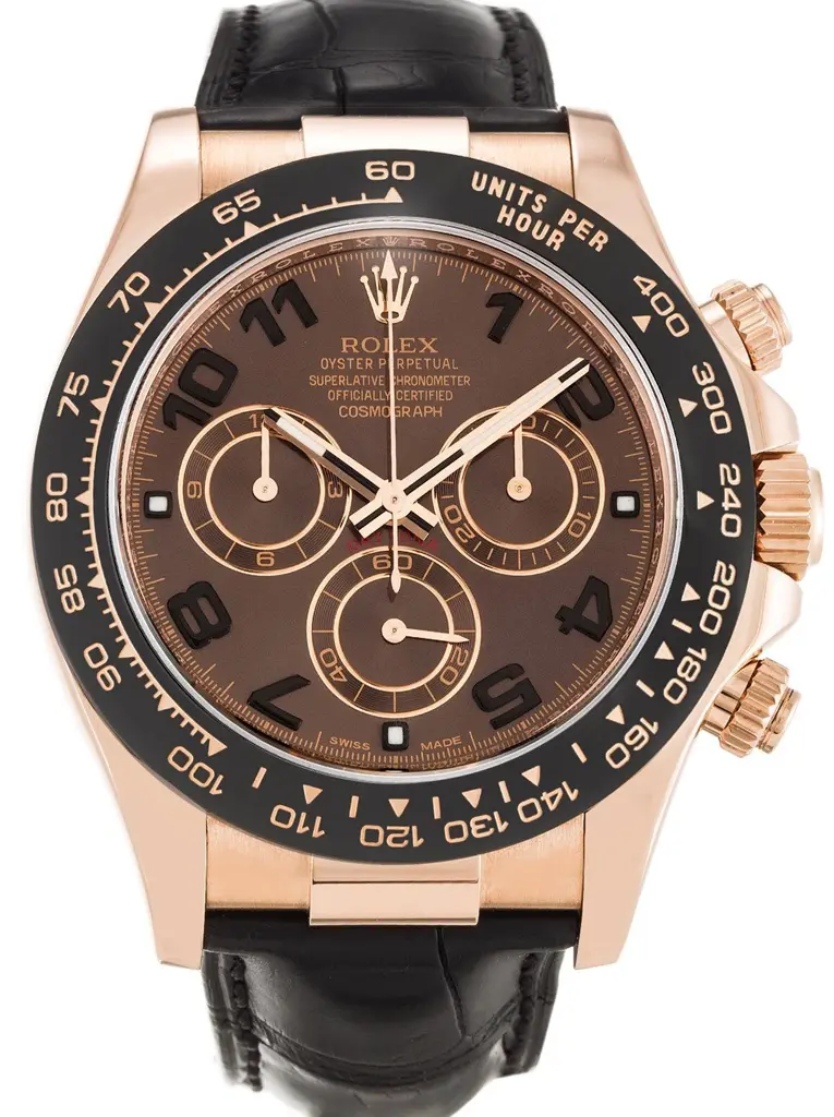 Rolex Daytona 40mm Schokolade Zifferblatt 116515ln