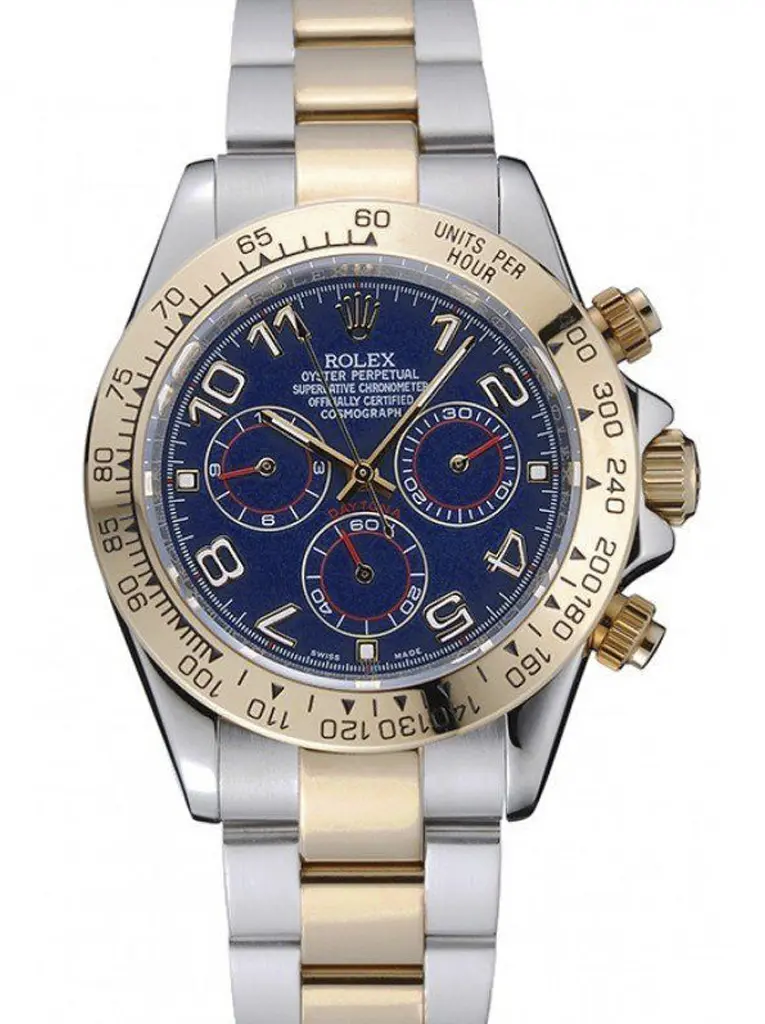 Rolex Daytona 39mm Blaues Zifferblatt 1454246
