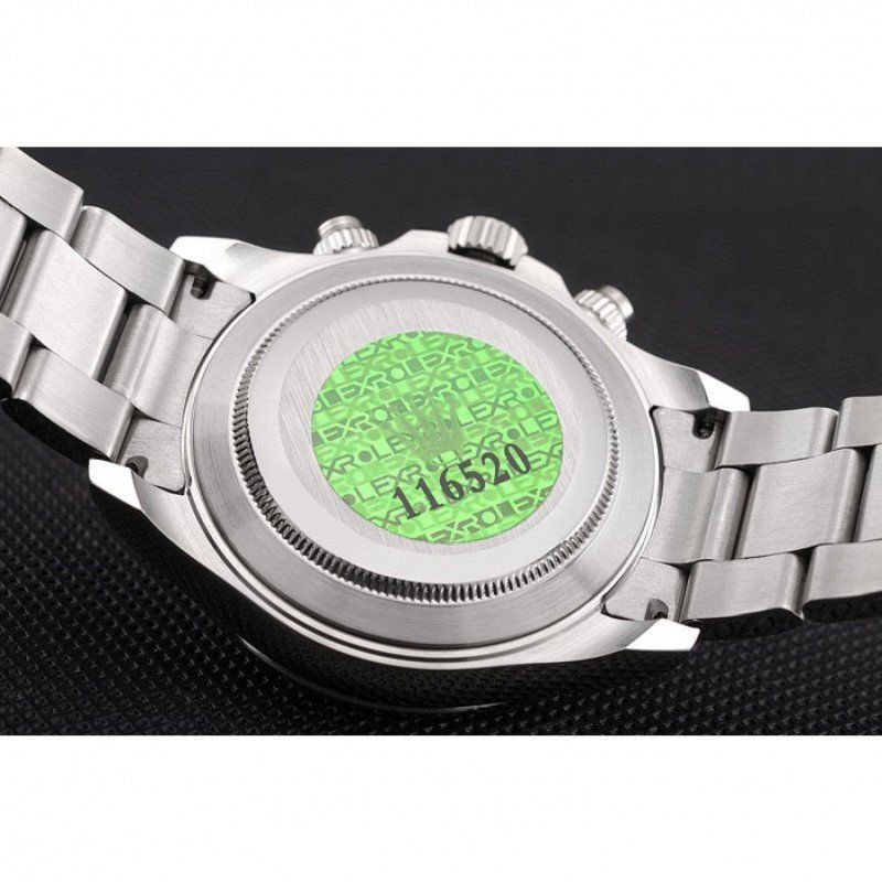 Daytona 80296 Klon Zifferblatt in schwarz — Lünette-Makro