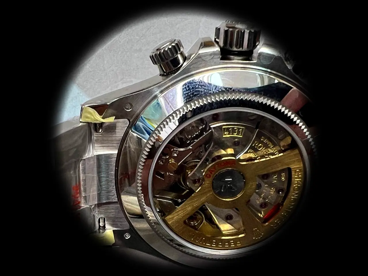 Rolex Daytona 126506 Schweizer Klon 40mm — Handgelenksaufnahme