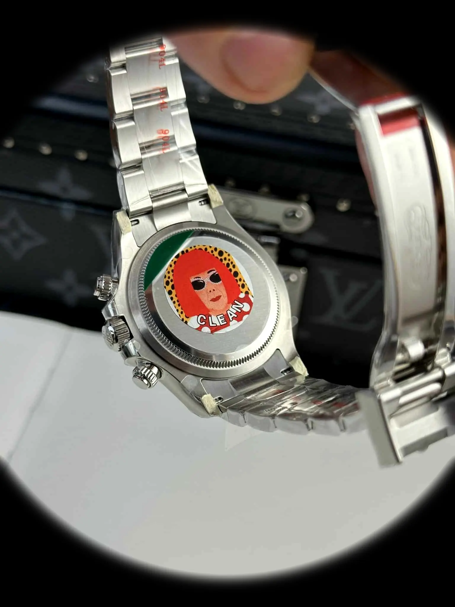 Daytona 126500LN Schweizer Replica 40mm — Krone und Gehäuse Detail