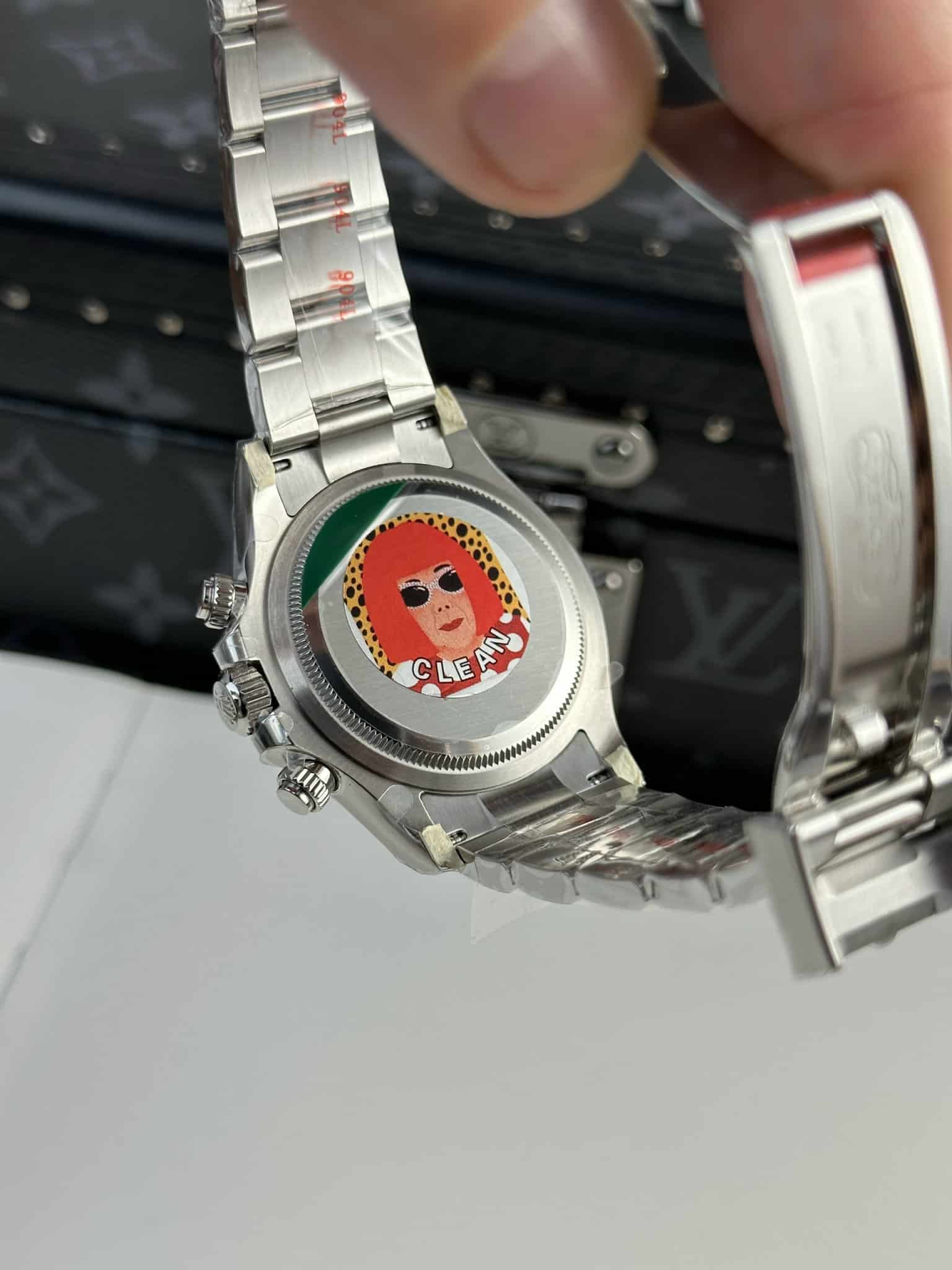 Daytona 126500LN Super Clone Replica 40mm — Krone und Gehäuse Detail