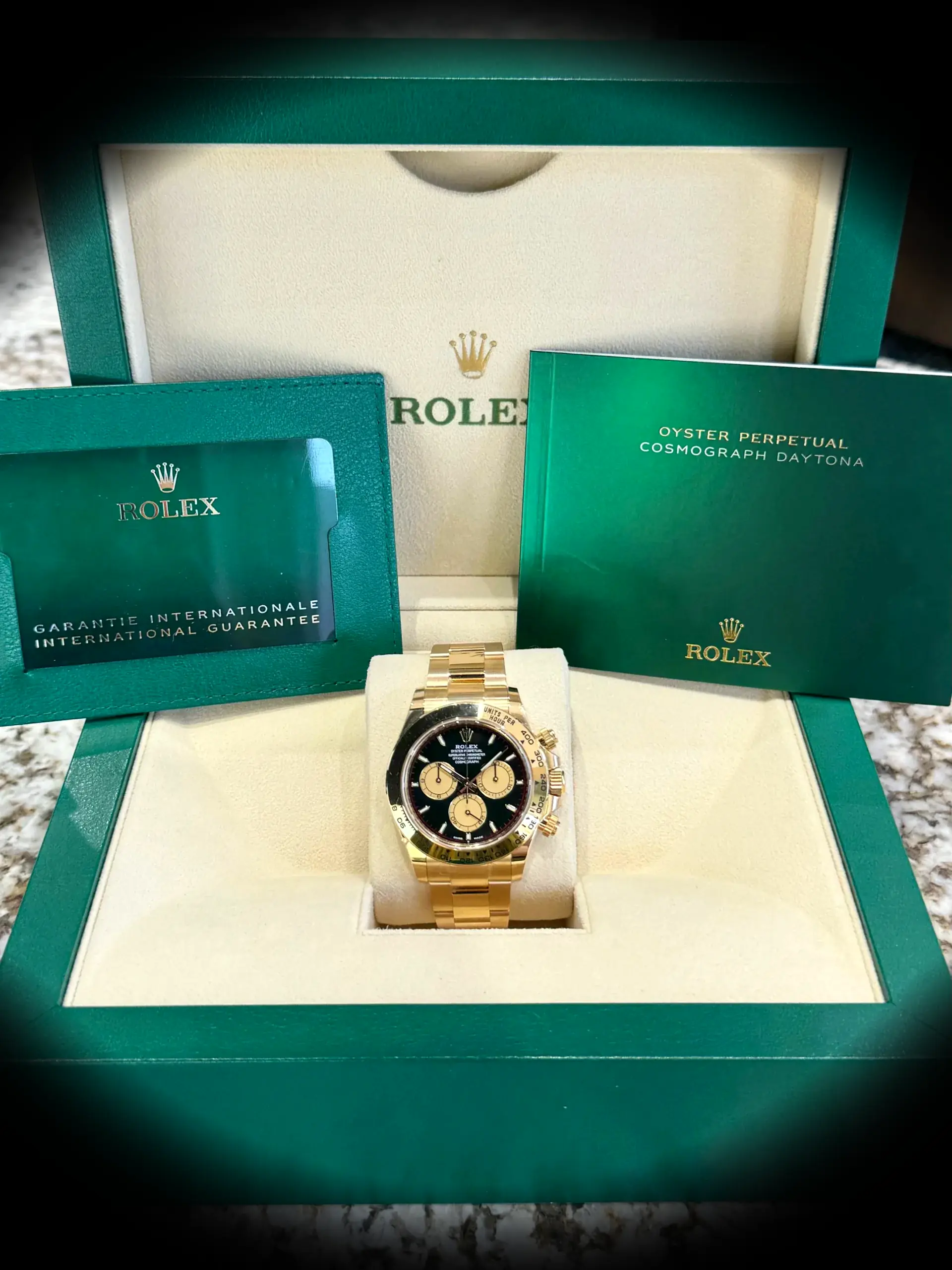 Daytona 126508 Superclone 40mm — Zifferblatt-Nahaufnahme