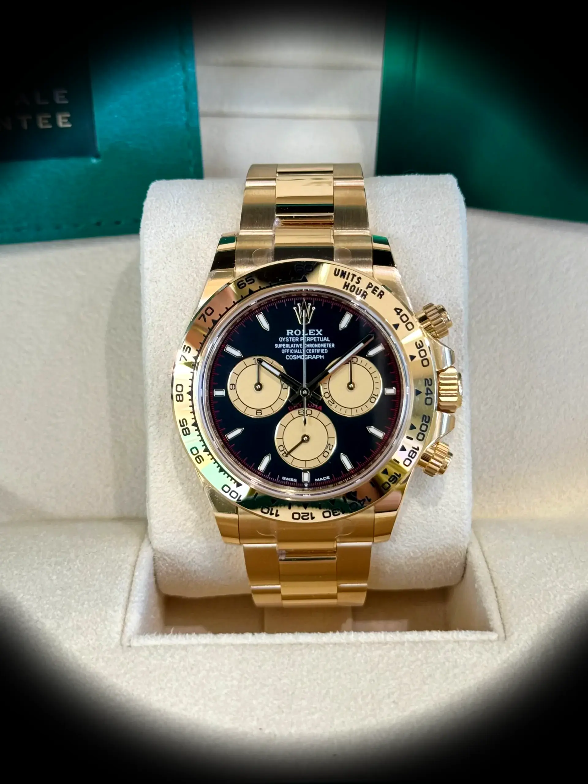 Rolex Daytona 126508 Schweizer Klon — Seitenprofil