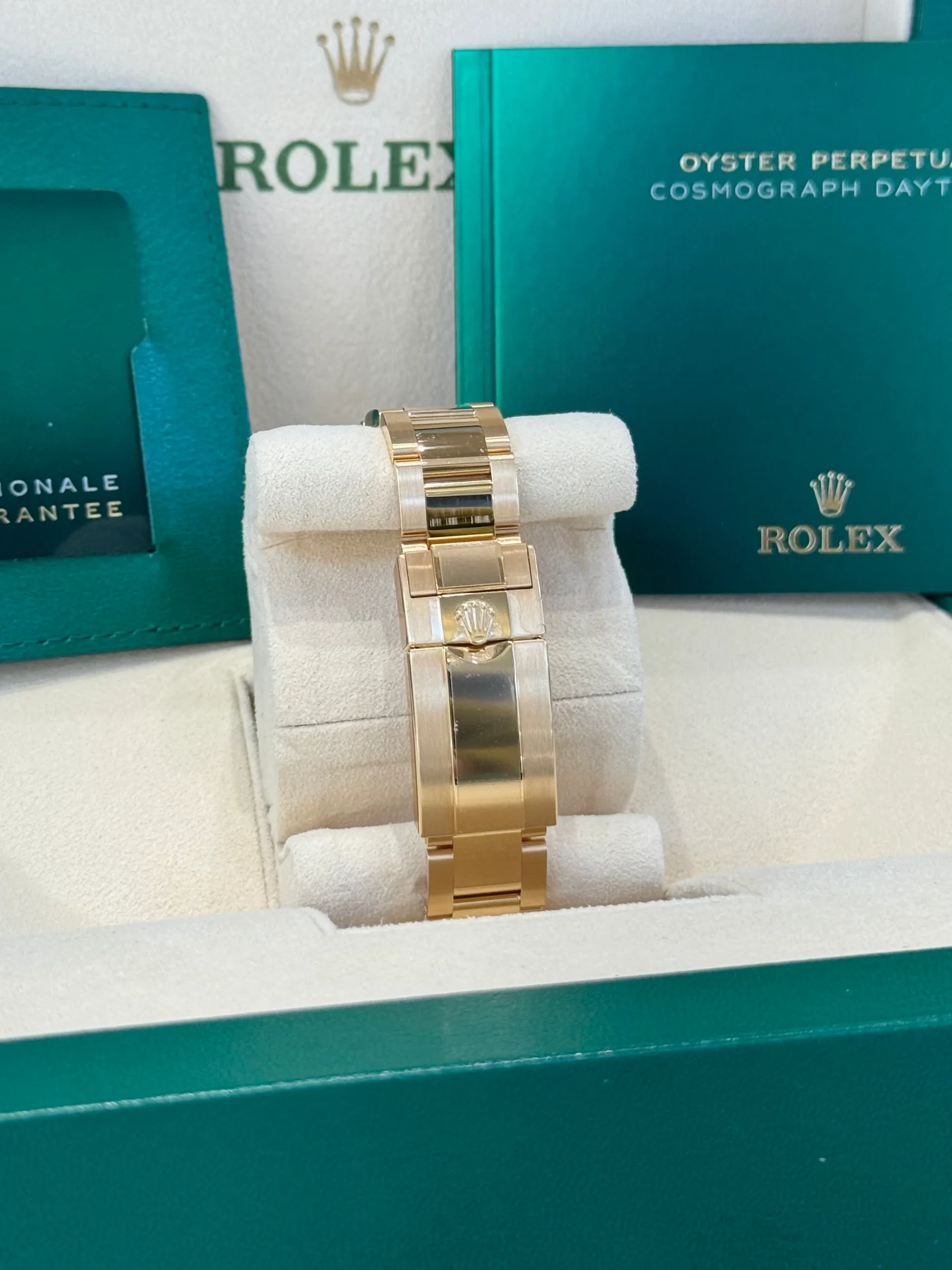 Rolex Daytona 126508 Klon Zifferblatt in schwarz — Lünette-Makro