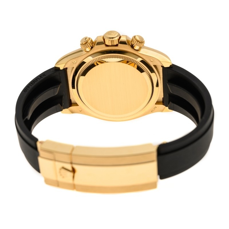 Rolex Daytona 126518LN 1:1 Replica Zifferblatt in schwarz — Gehäusebodendetail