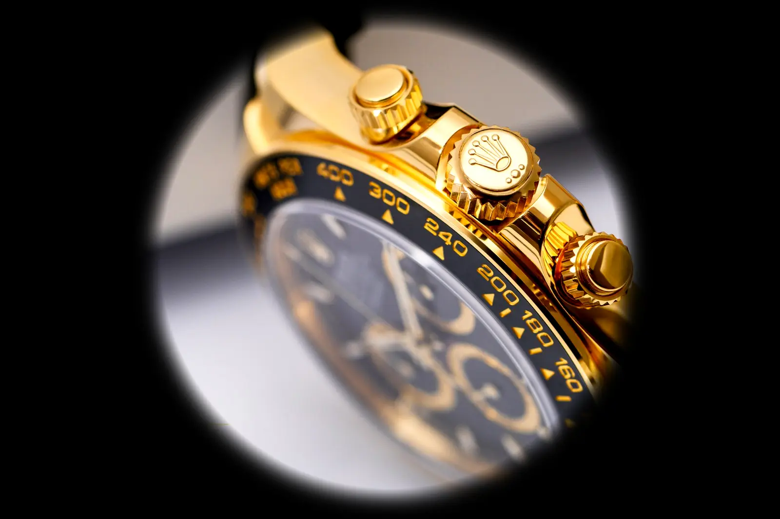 Rolex Daytona 126518LN Superclone 40mm — Krone und Gehäuse Detail