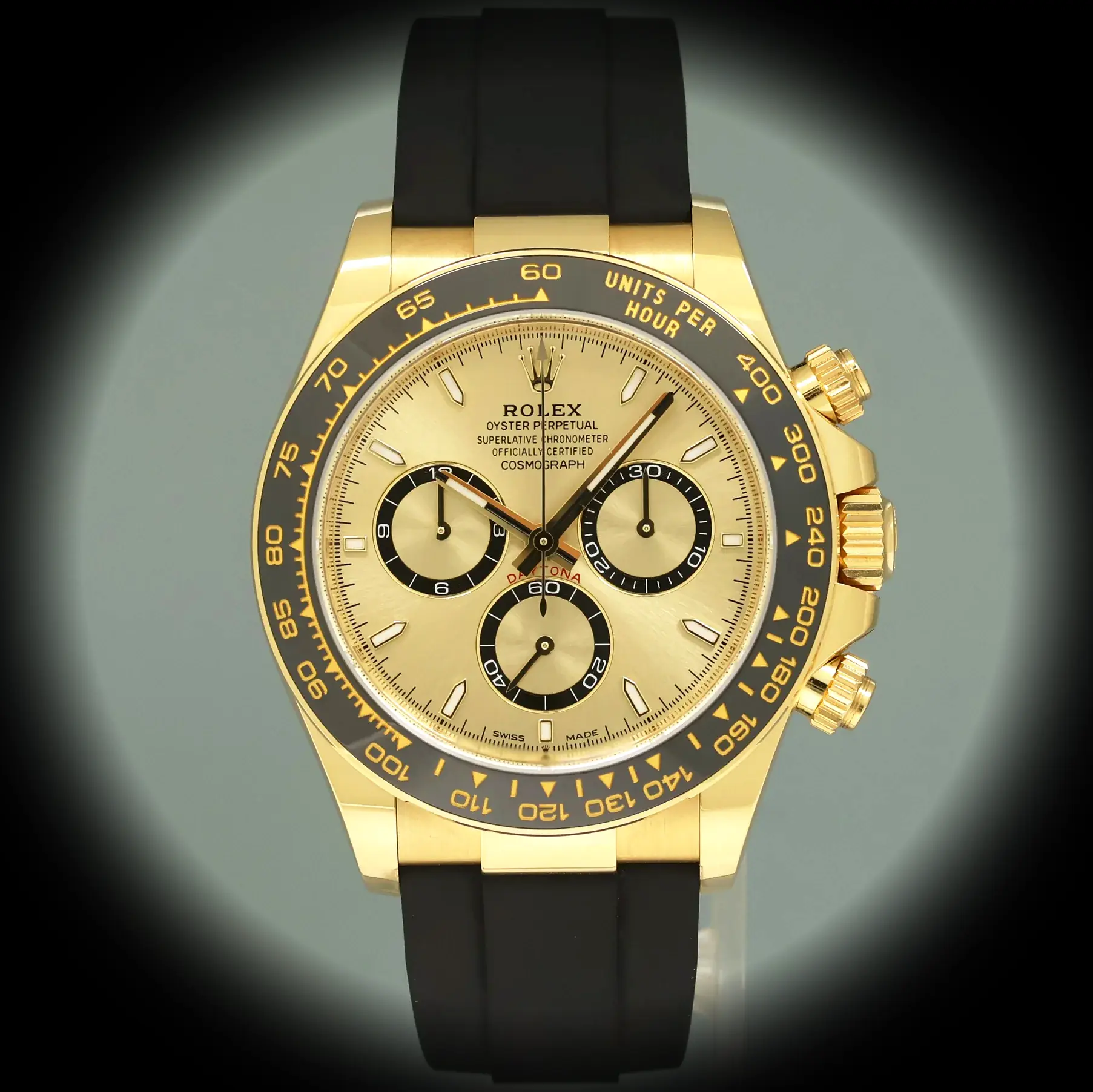 Rolex Daytona 126518LN 1:1 Super Clone 40mm — Zifferblatt-Nahaufnahme