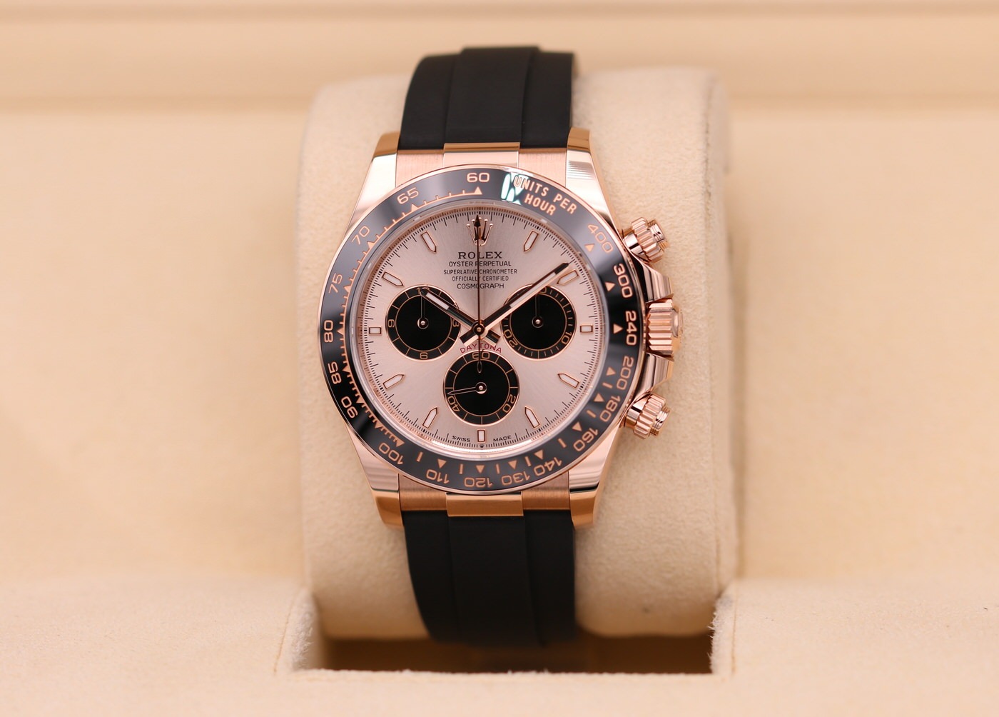 Daytona 126515LN Nachbau 40mm — Zifferblatt-Nahaufnahme