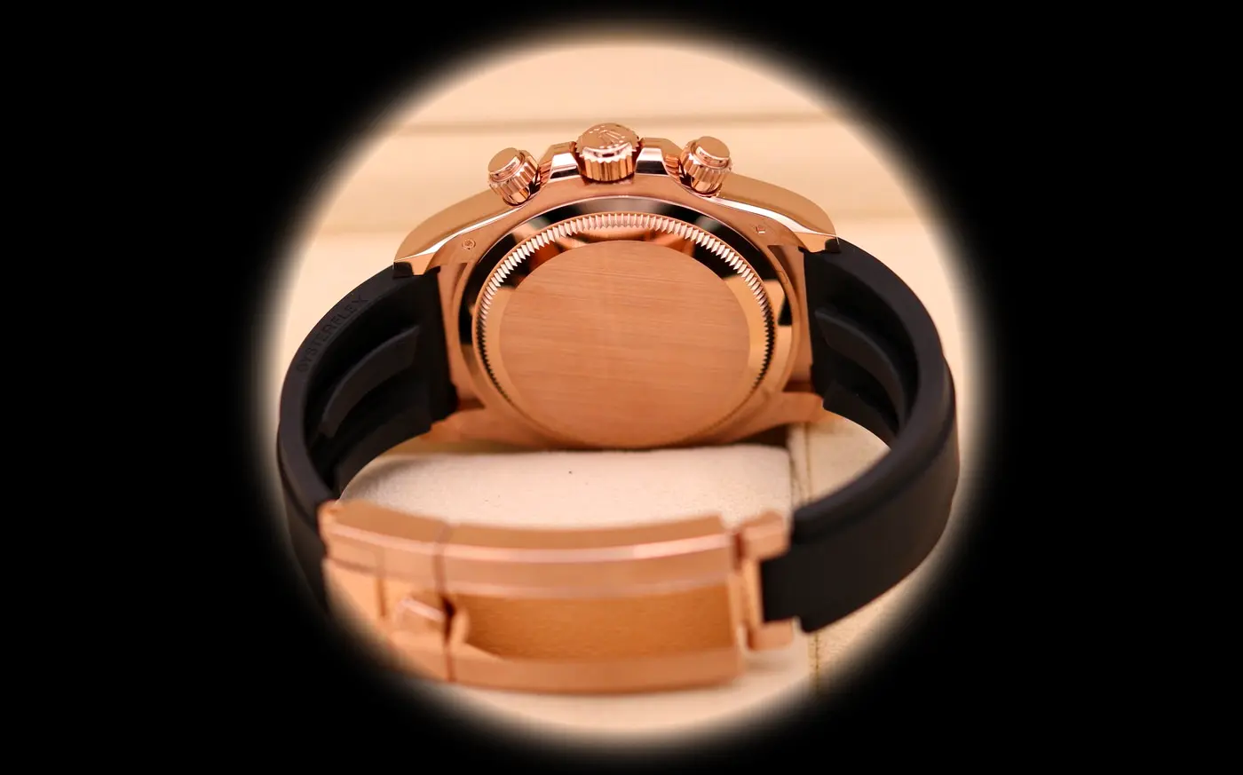 Daytona 126515LN Schweizer Replica 40mm — Krone und Gehäuse Detail