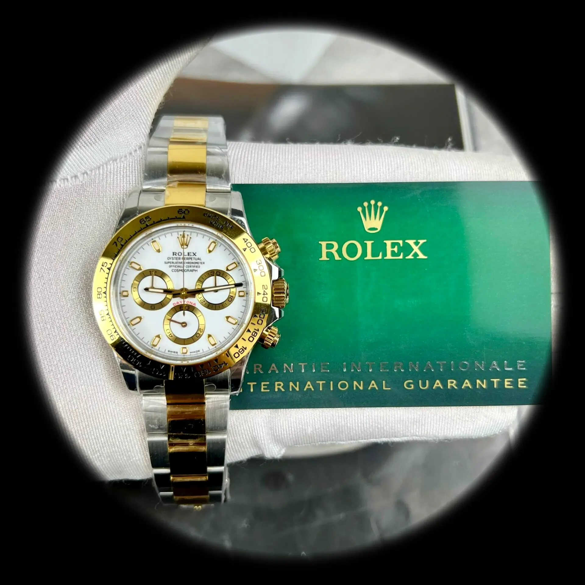 Daytona 126503 Schweizer Replica — Seitenprofil