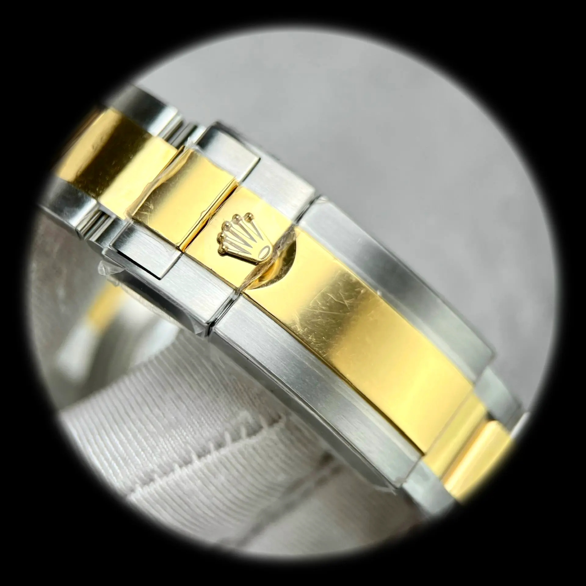 Daytona 126503 1:1 Super Clone Zifferblatt in weiß — Lünette-Makro