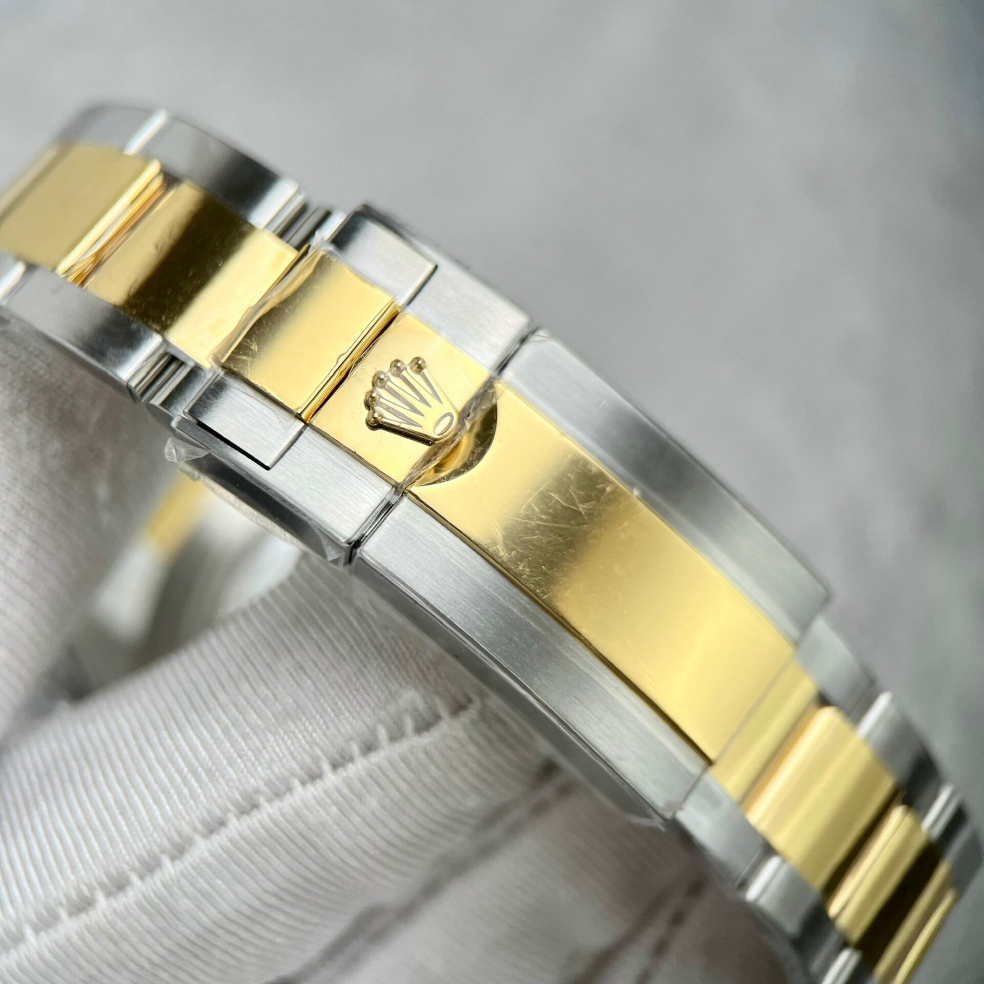 Daytona 126503 Nachbau Zifferblatt in weiß — Lünette-Makro