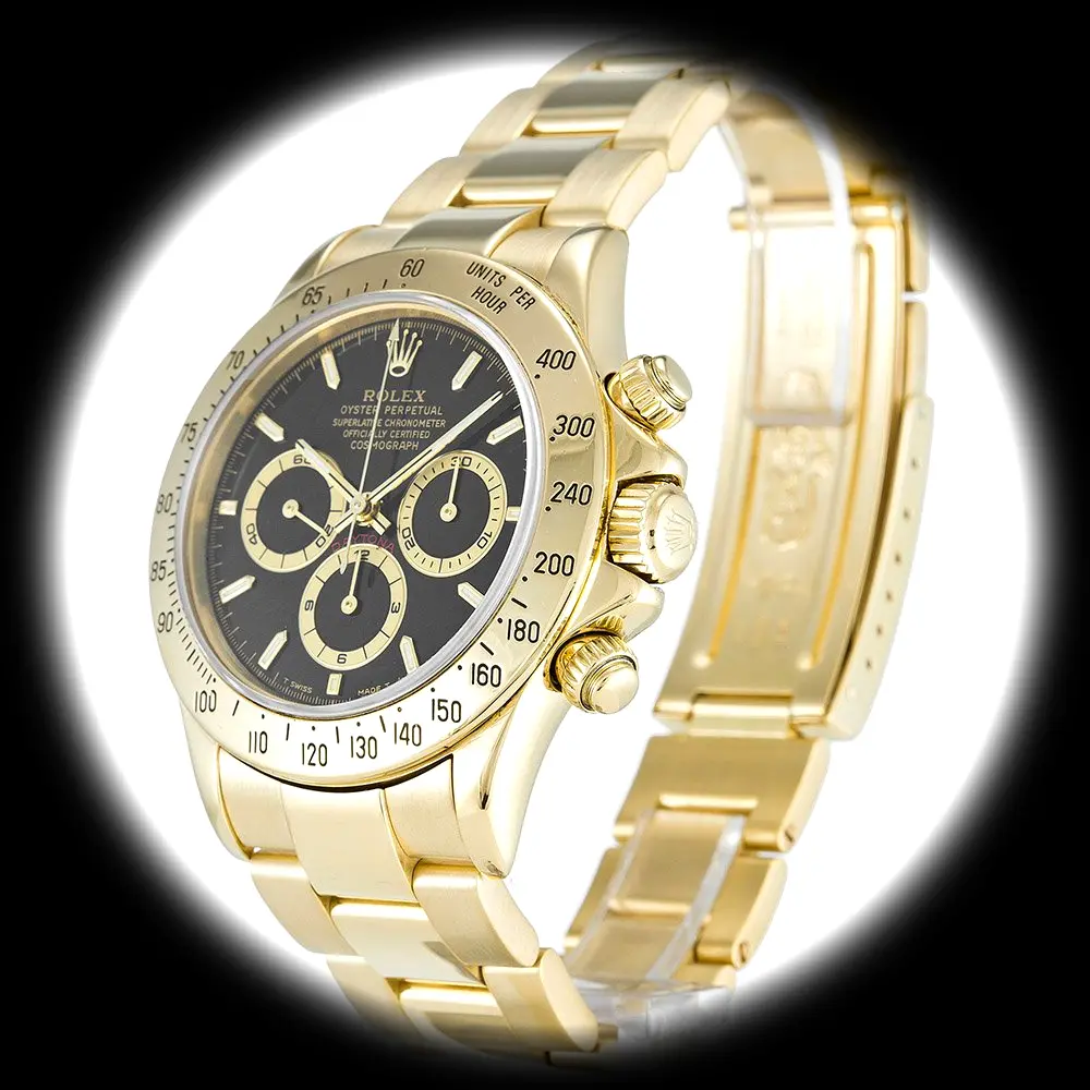 Rolex Daytona 116528 Schweizer Replica 40mm — Zifferblatt-Nahaufnahme