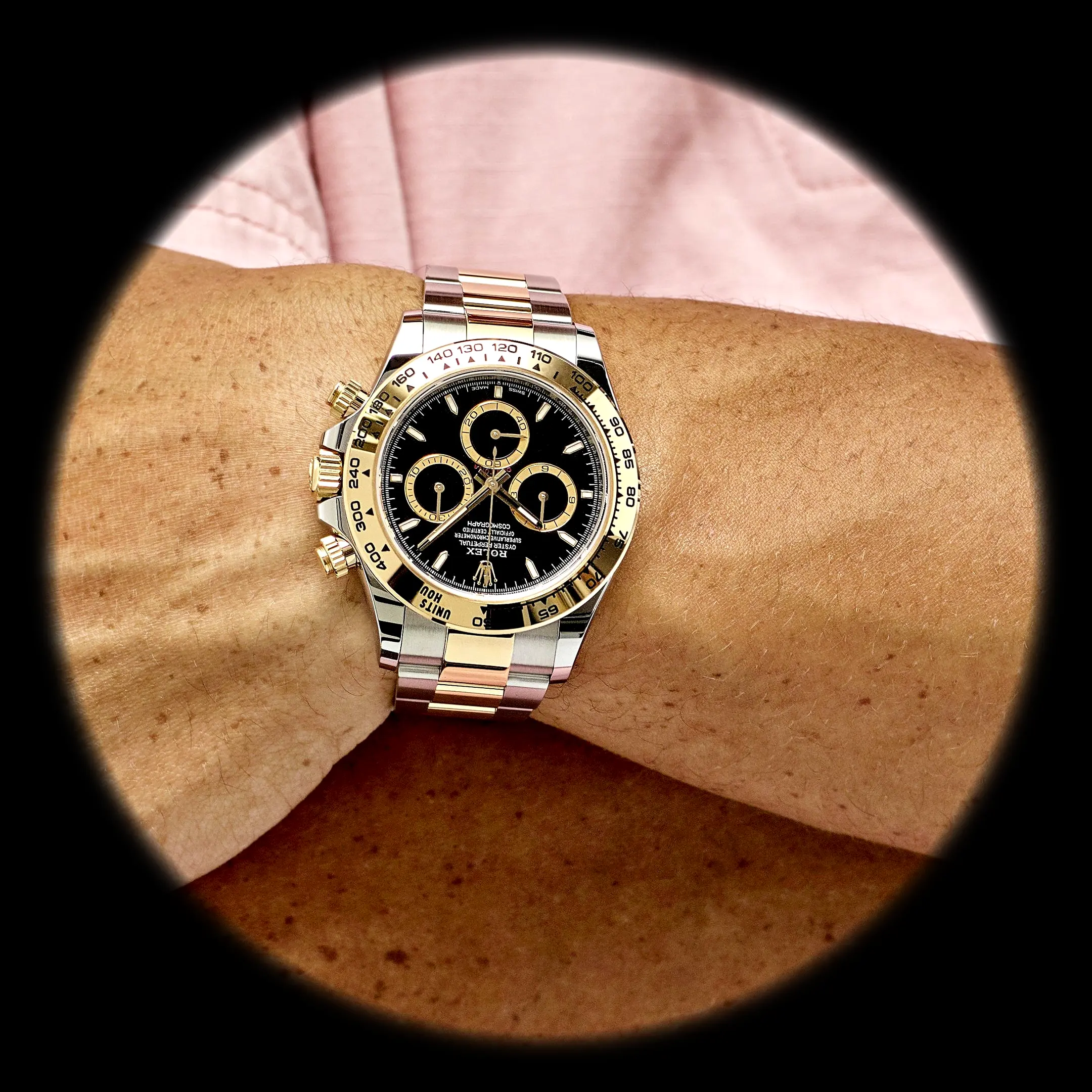 Daytona 126503 Schweizer Replica — Armband-Detail