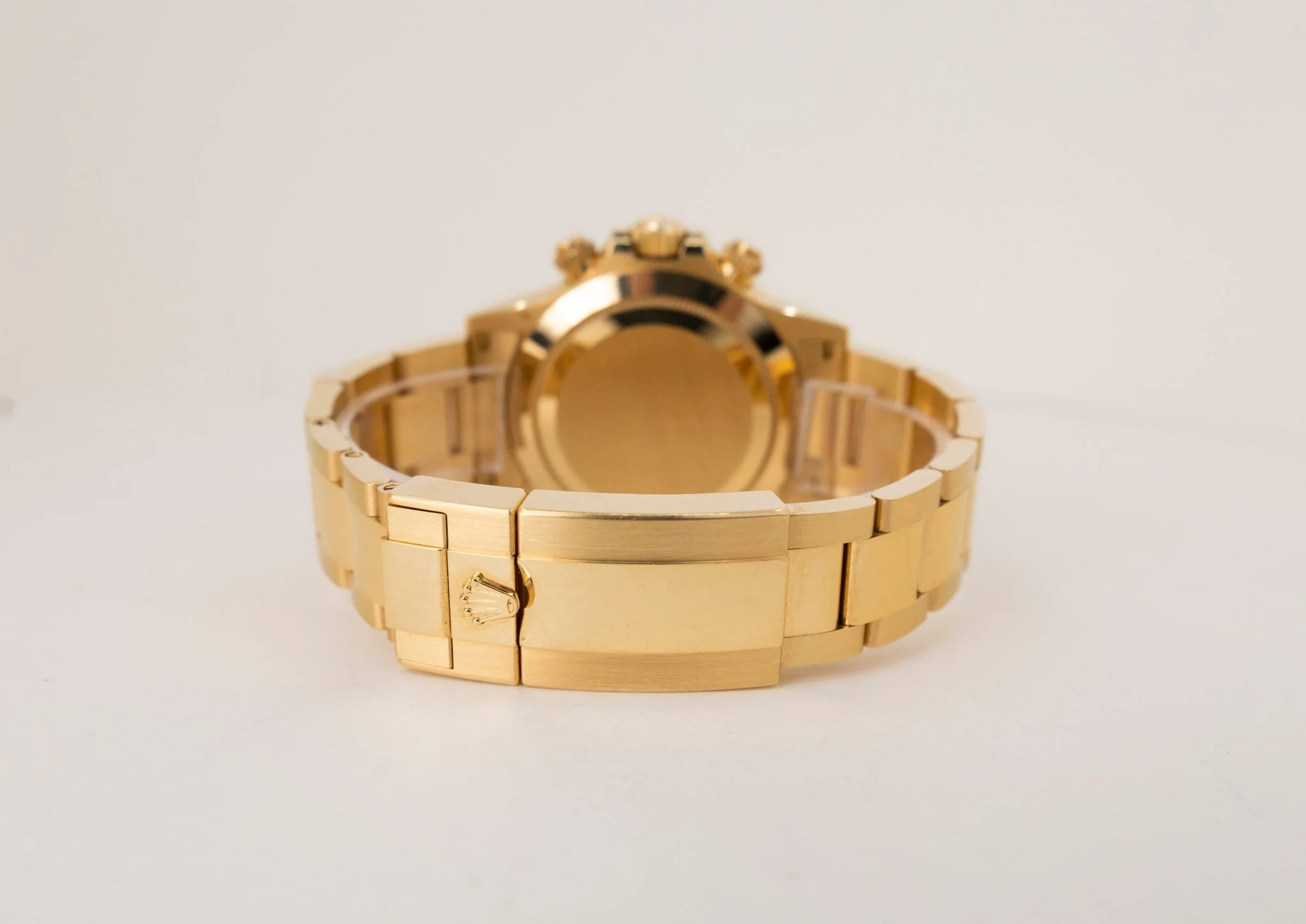 Rolex Daytona 116508 1:1 Replica Zifferblatt in grün — Gehäusebodendetail