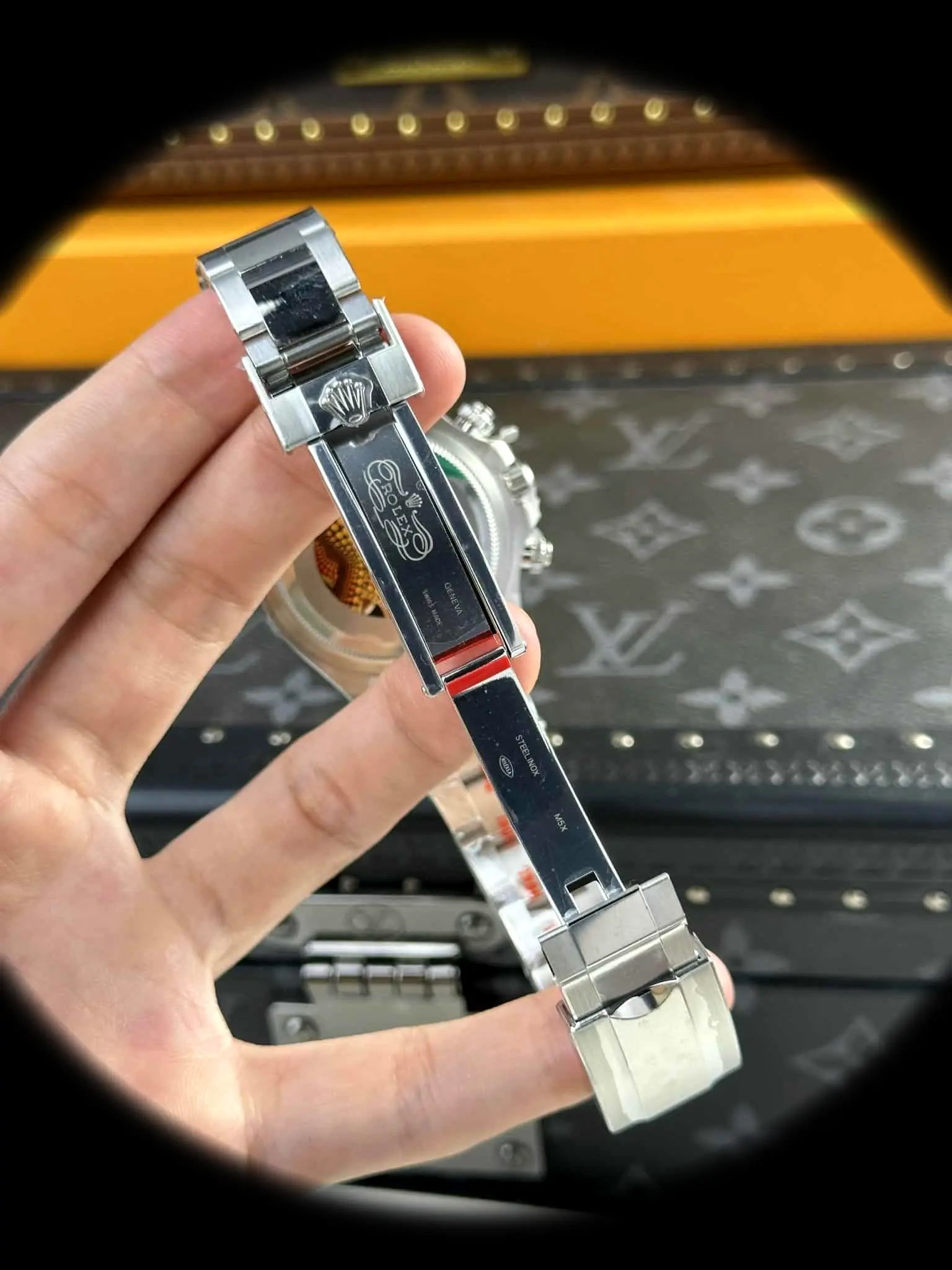 Daytona 126500LN Schweizer Replica — Zifferblatt-Nahaufnahme