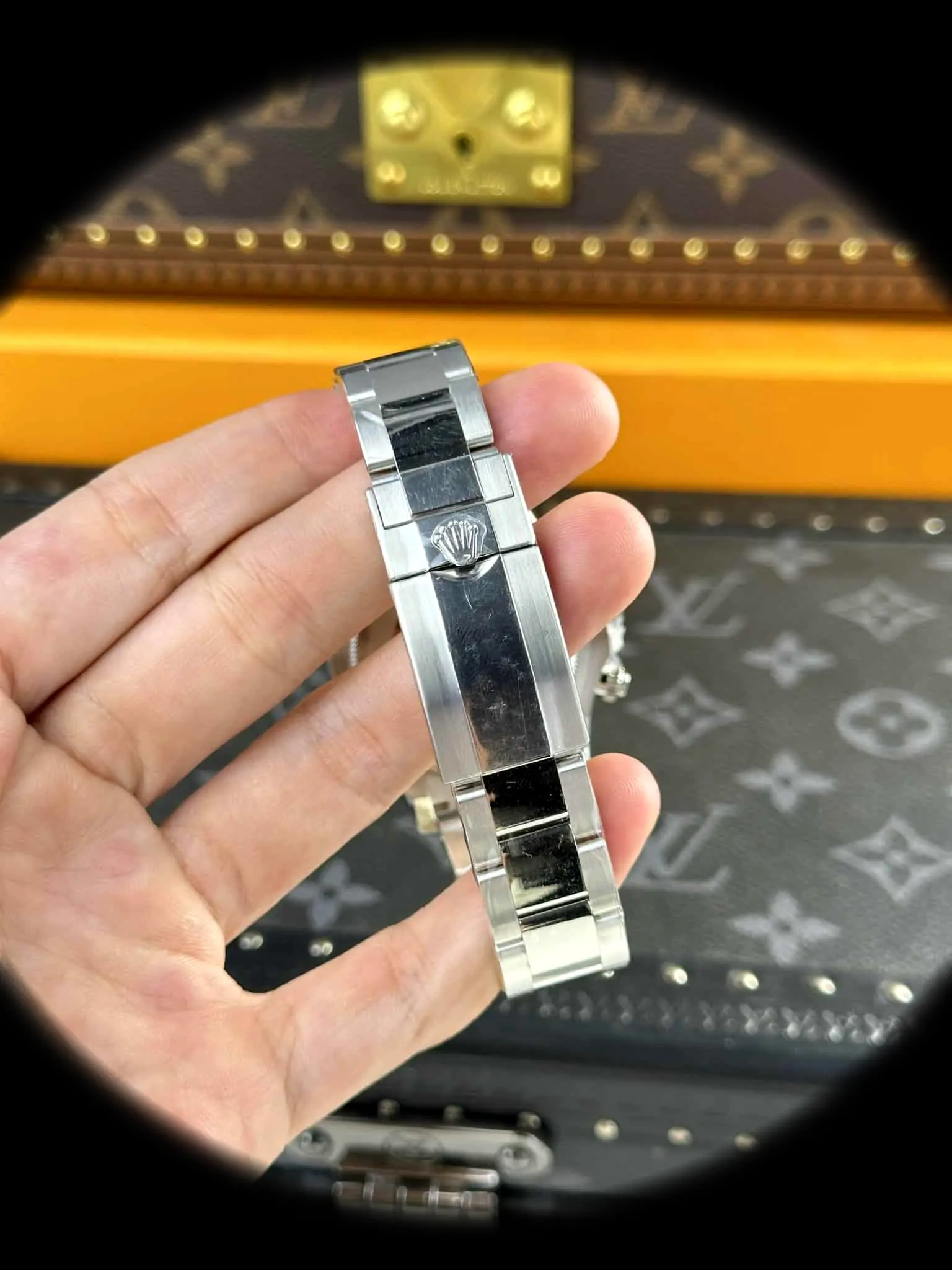 Rolex Daytona 126500LN Super Clone Zifferblatt in weiß — Seitenprofil