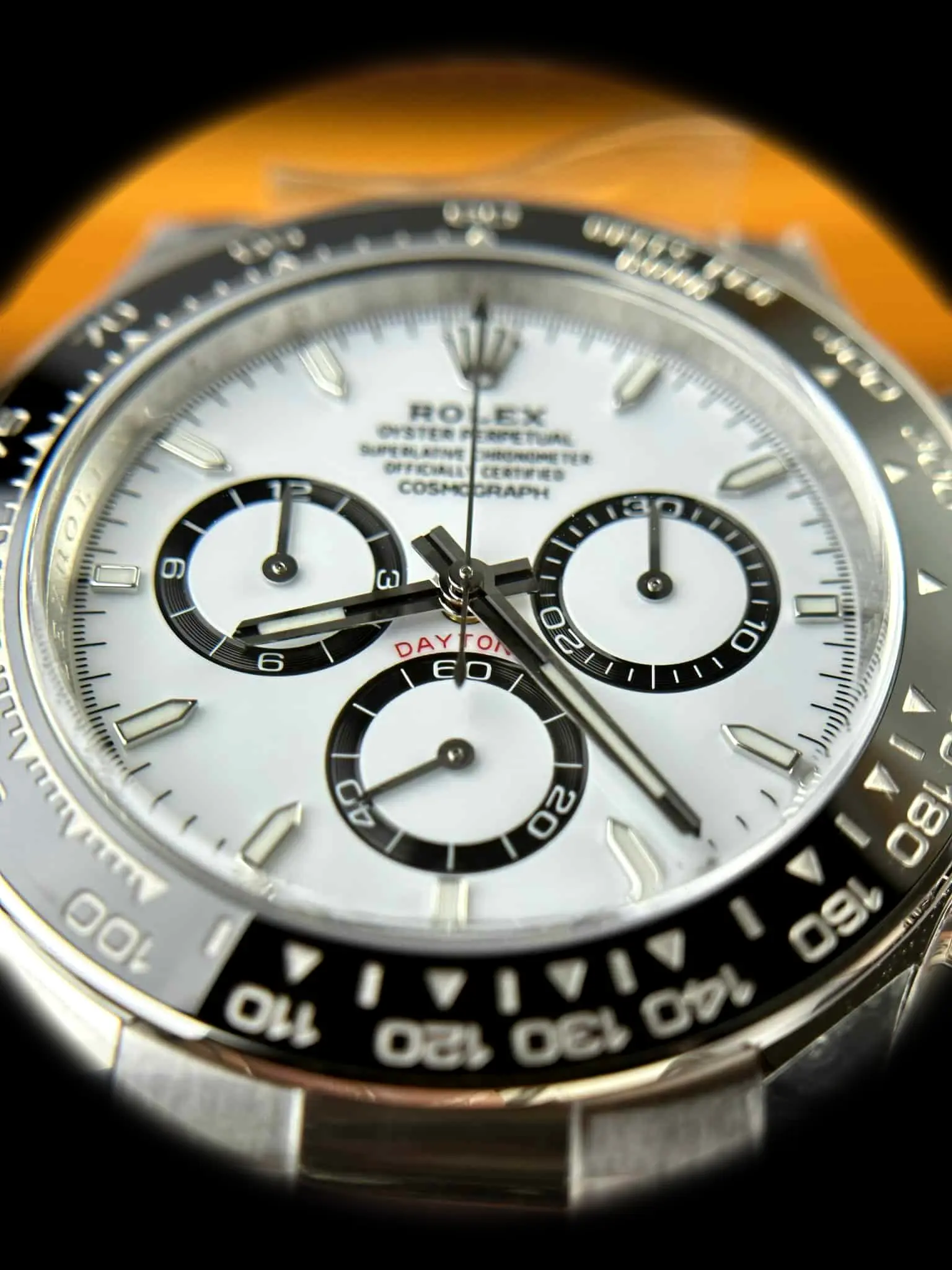 Rolex Daytona 126500LN Schweizer Klon 40mm — Handgelenksaufnahme