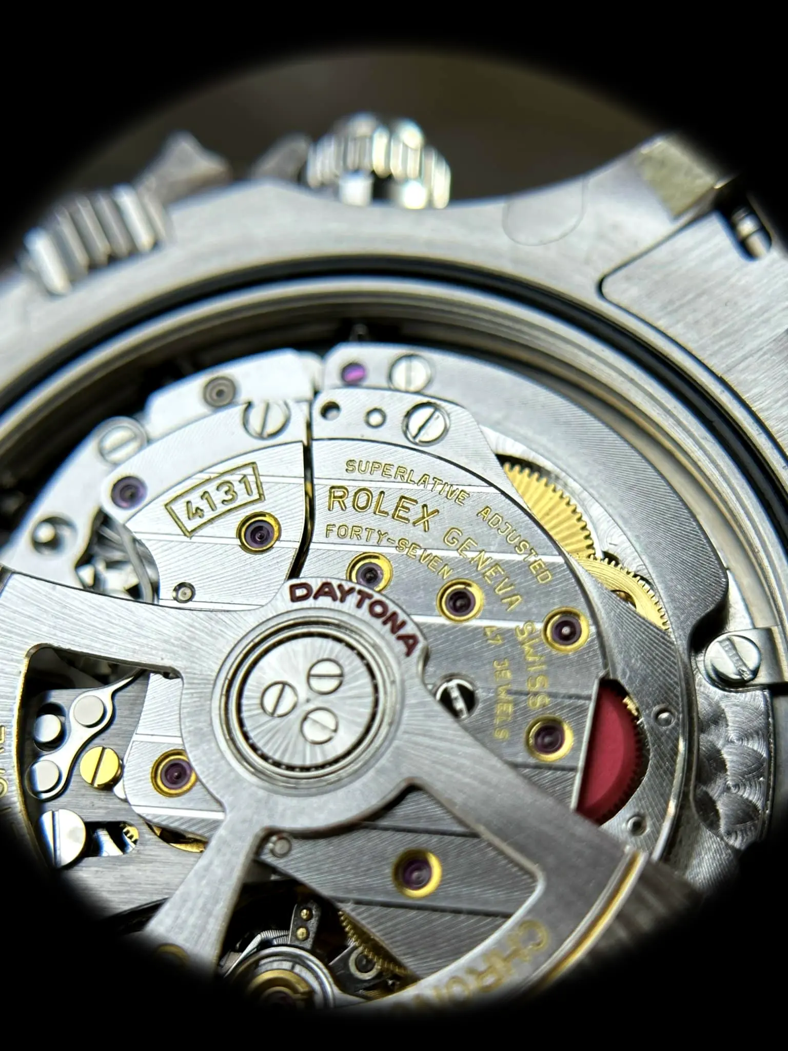 Daytona 126500LN Super Clone 40mm — Krone und Gehäuse Detail