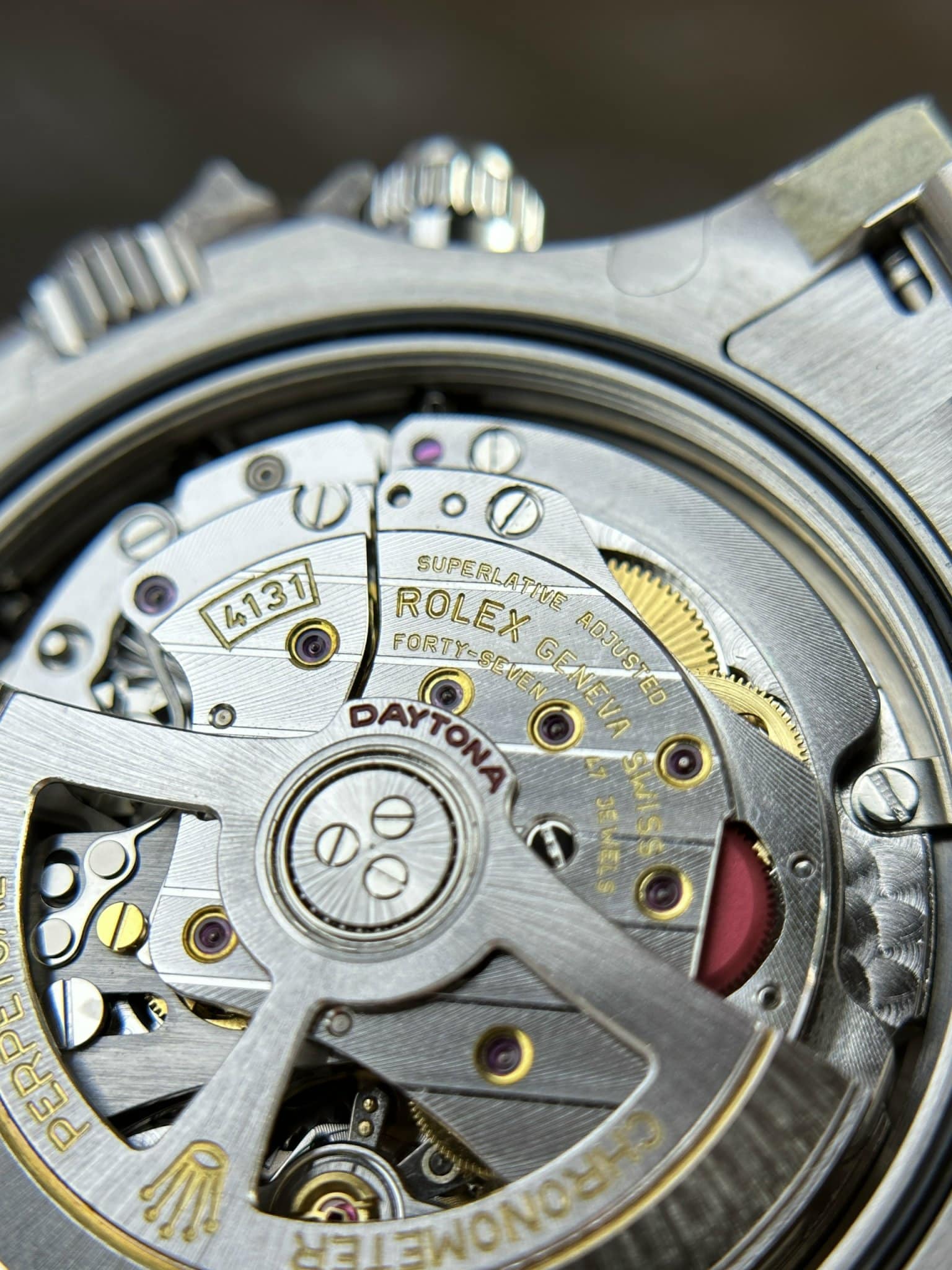 Daytona 126500LN Replica 40mm — Krone und Gehäuse Detail