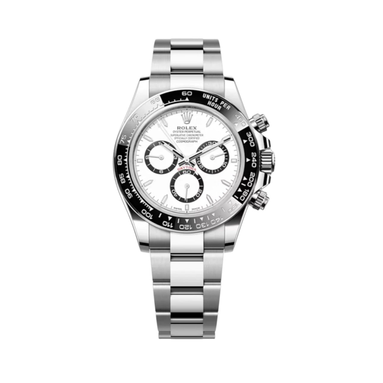 Rolex Daytona Panda 40mm Weißes Zifferblatt 126500LN