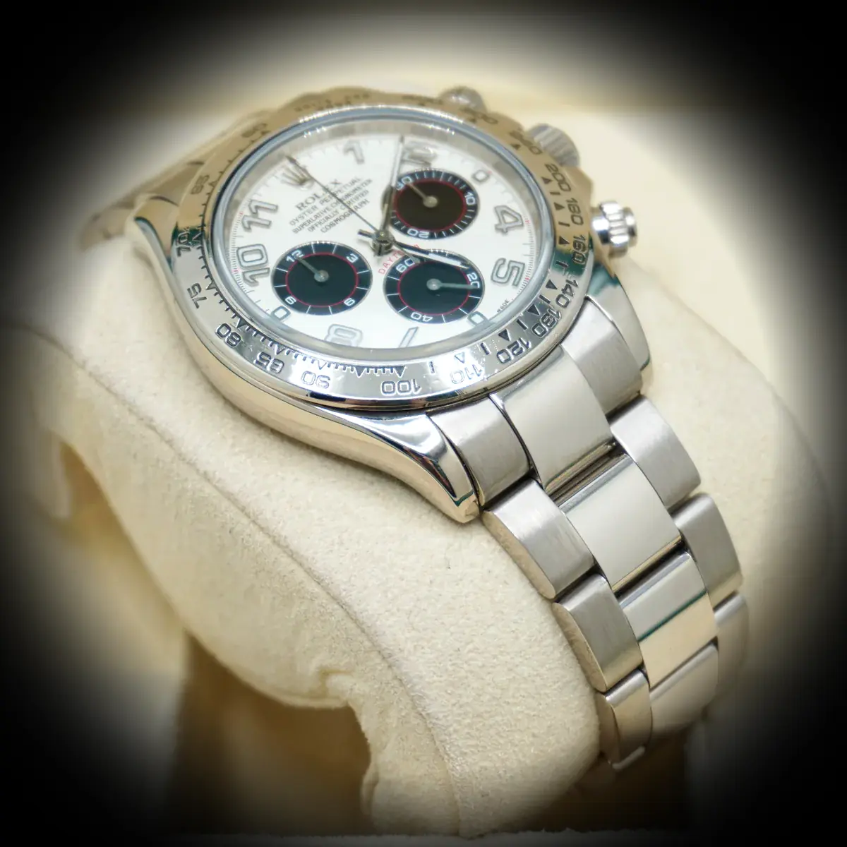 Rolex Daytona 116509 Schweizer Klon 40mm — Handgelenksaufnahme