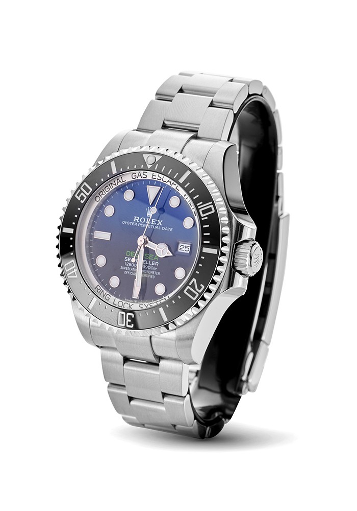 Rolex Deepsea 116660 James Cameron 1:1 Replica 44mm — Zifferblatt-Nahaufnahme