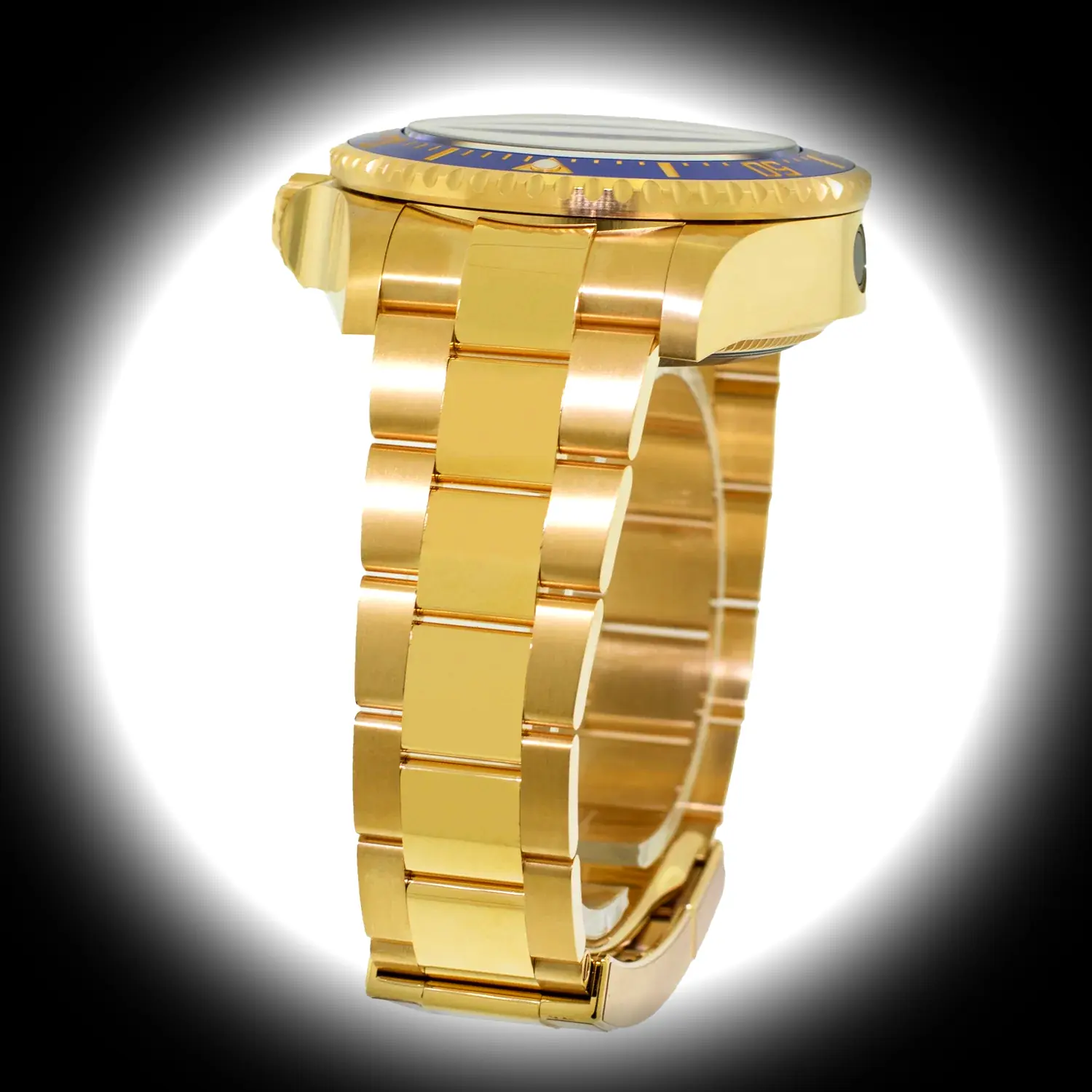 Rolex Deepsea 136668LB Schweizer Replica 44mm — Handgelenksaufnahme