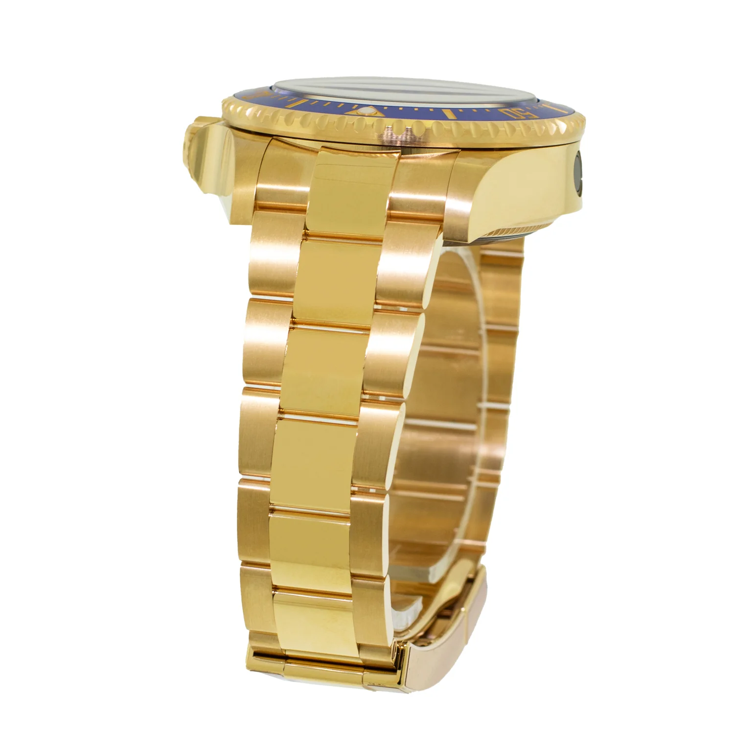 Rolex Deepsea 136668LB Super Clone Replica 44mm — Handgelenksaufnahme