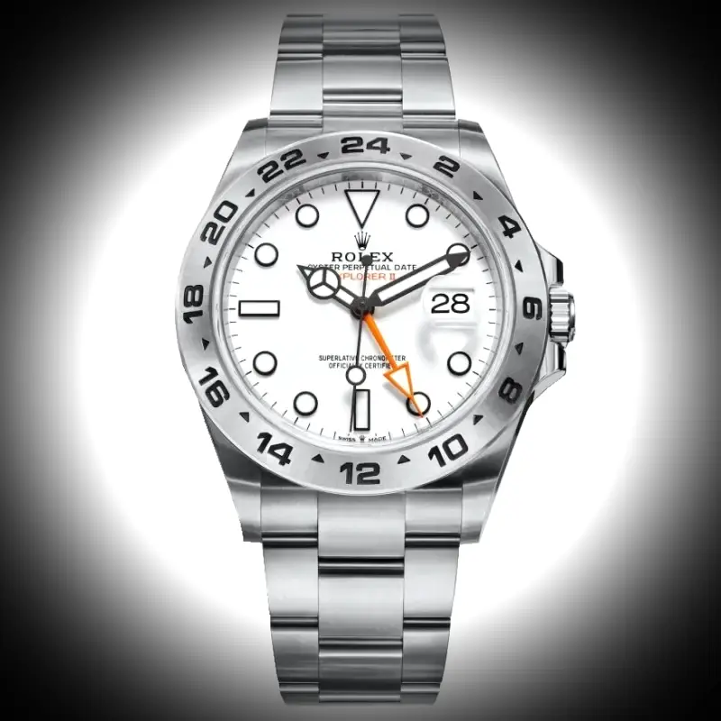 Rolex Explorer Ii 42mm Weiß Zifferblatt 216570 Wso