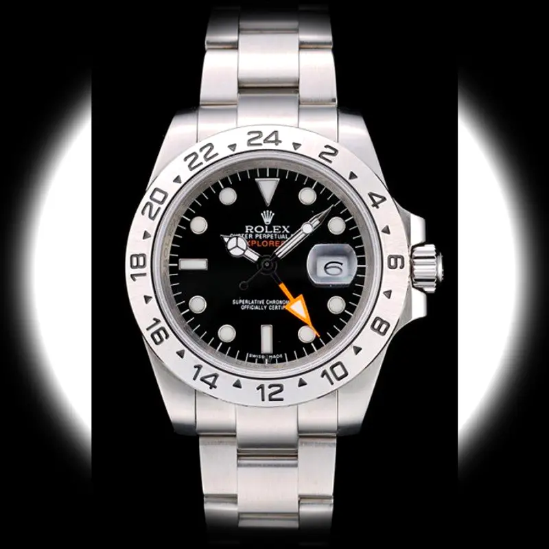 Explorer REP016820 Super Clone 40mm — Zifferblatt-Nahaufnahme