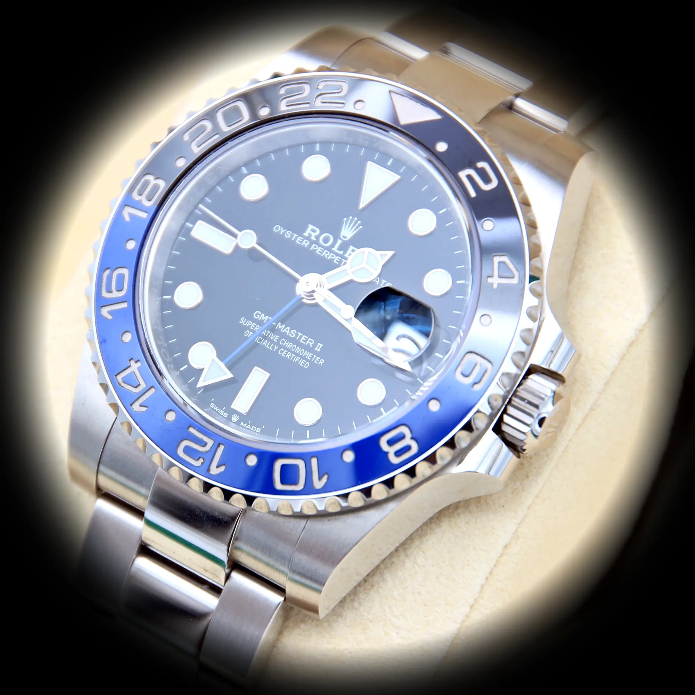 GMT-Master 126710BLNR Super Clone — Seitenprofil