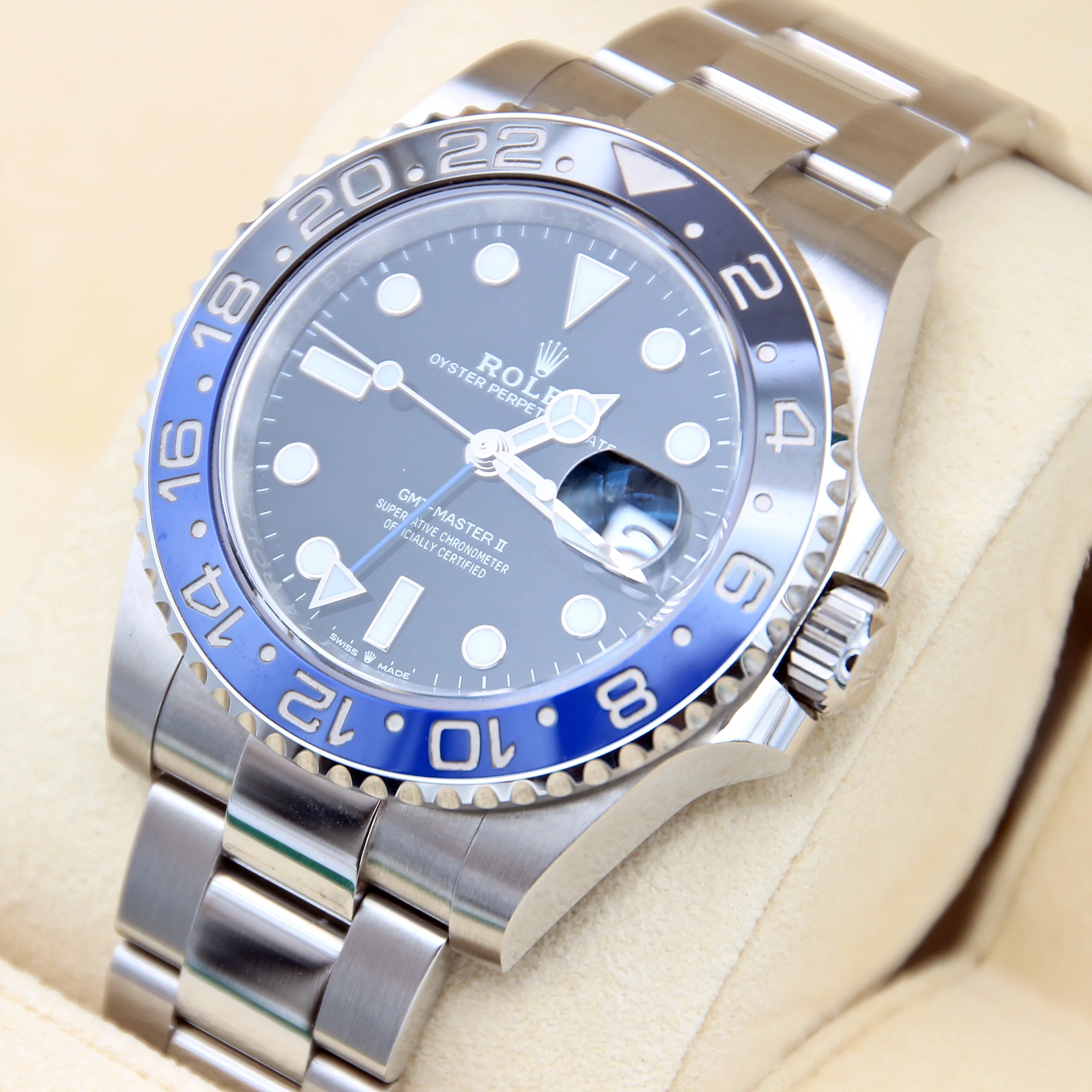 GMT-Master 126710BLNR Replica — Seitenprofil