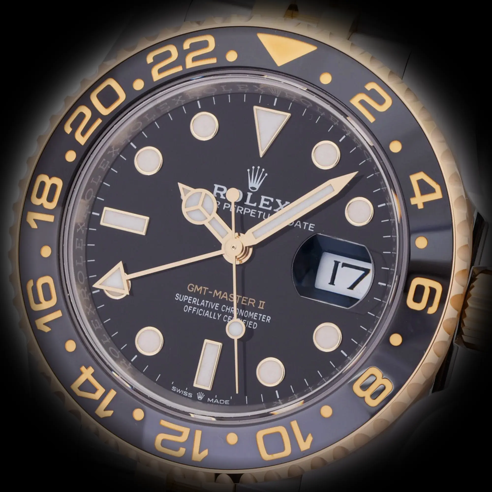 GMT-Master 126713GRNR Super Clone — Seitenprofil