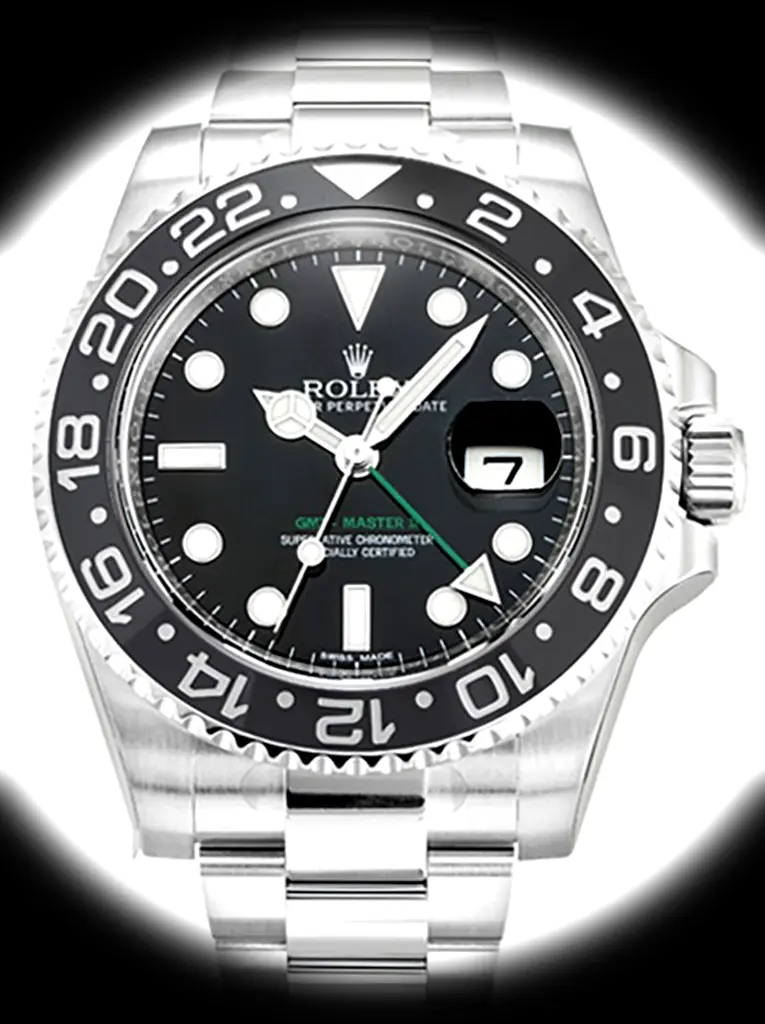 Rolex GMT-Master 16720 - 40mm Schwarzes Zifferblatt Transitional Model
