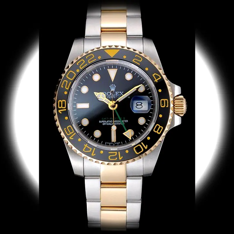 GMT-Master 80295 Super Clone 40mm — Zifferblatt-Nahaufnahme